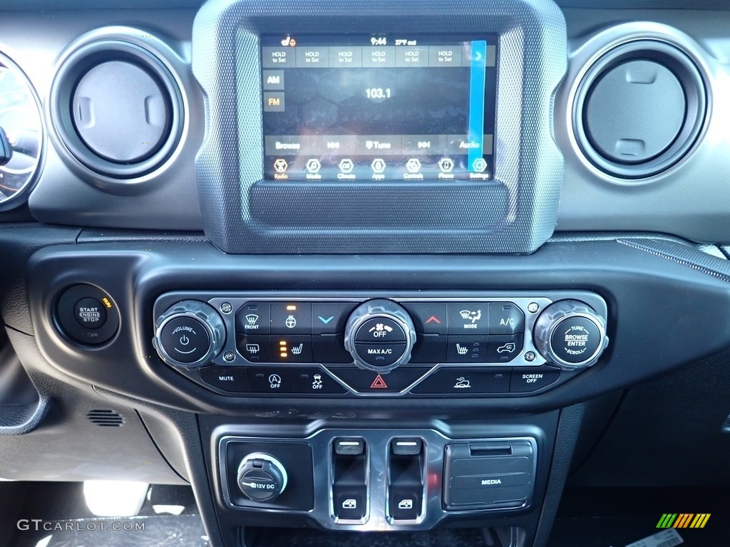 2022 Jeep Wrangler Sport 4x4 Controls Photo #144177778