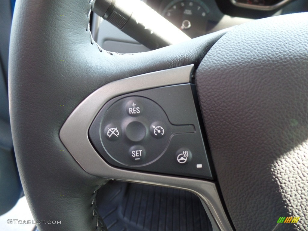 2022 Chevrolet Colorado Z71 Crew Cab 4x4 Jet Black Steering Wheel Photo #144177814