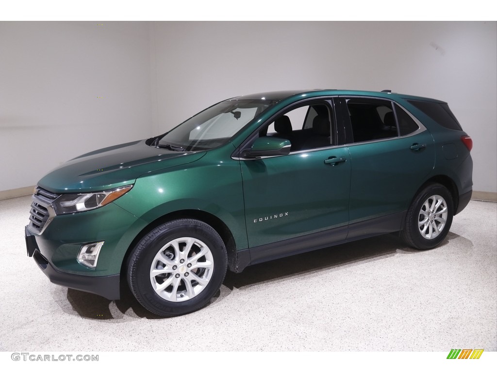 2019 Equinox LT - Ivy Green Metallic / Jet Black photo #3