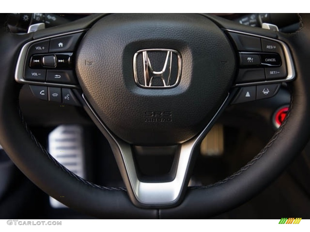 2022 Honda Accord Sport Special Edition Black Steering Wheel Photo #144178153