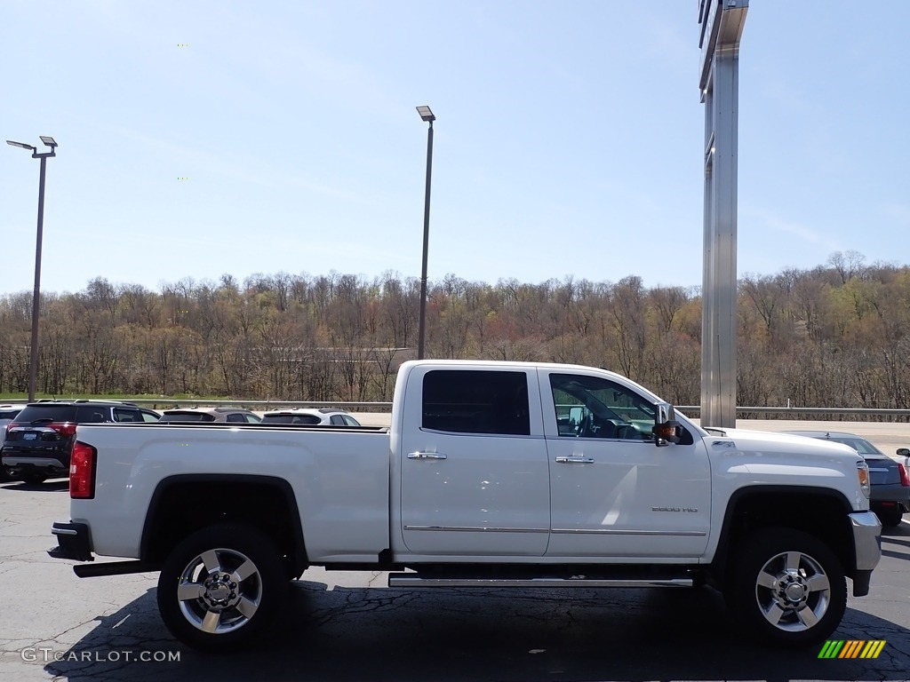 Summit White 2016 GMC Sierra 2500HD SLT Crew Cab 4x4 Exterior Photo #144178210