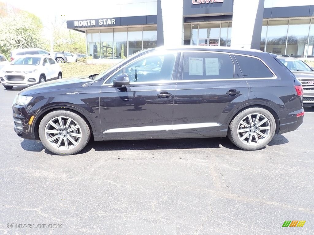 2017 Q7 3.0T quattro Prestige - Orca Black Metallic / Nougat Brown photo #2