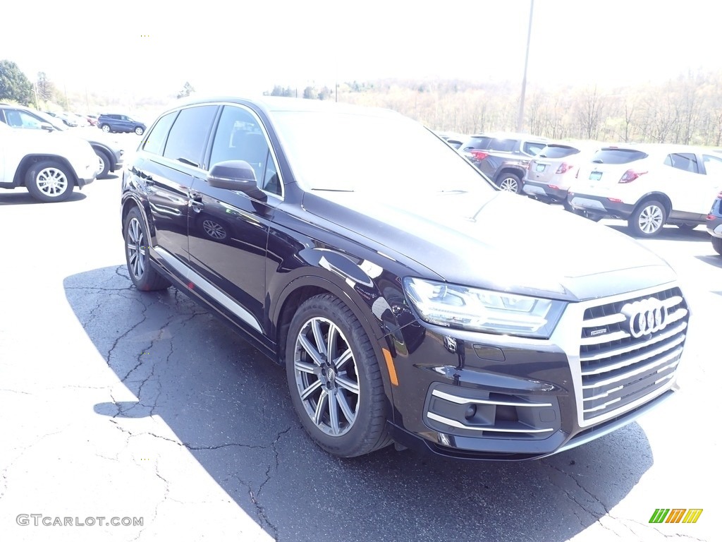 2017 Q7 3.0T quattro Prestige - Orca Black Metallic / Nougat Brown photo #9
