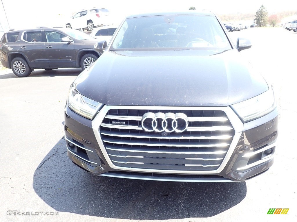 2017 Q7 3.0T quattro Prestige - Orca Black Metallic / Nougat Brown photo #11