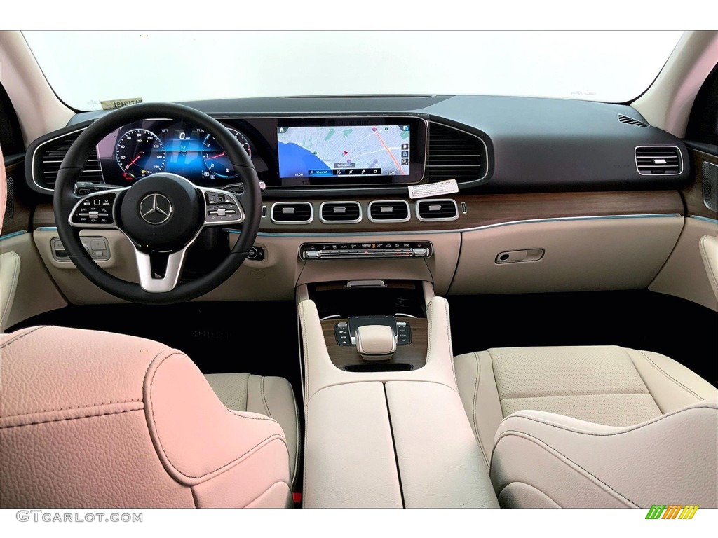 2022 Mercedes-Benz GLE 350 4Matic Macchiato Beige/Black Dashboard Photo #144179479