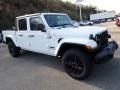 2022 Bright White Jeep Gladiator Sport 4x4  photo #7