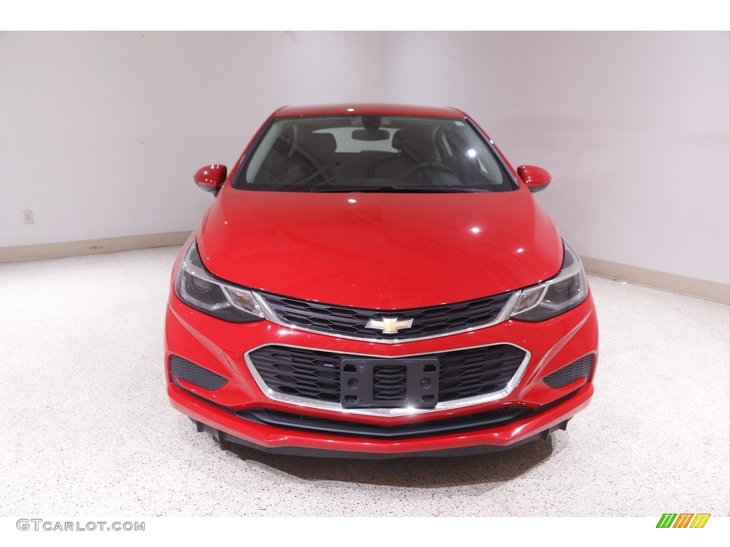 2017 Cruze LT - Red Hot / Jet Black photo #2