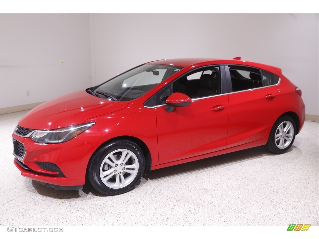 2017 Cruze LT - Red Hot / Jet Black photo #3