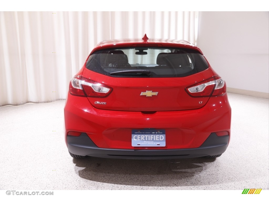 2017 Cruze LT - Red Hot / Jet Black photo #18