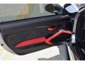 Black w/Red Alcantara 2018 Porsche 911 GT2 RS Weissach Package Door Panel