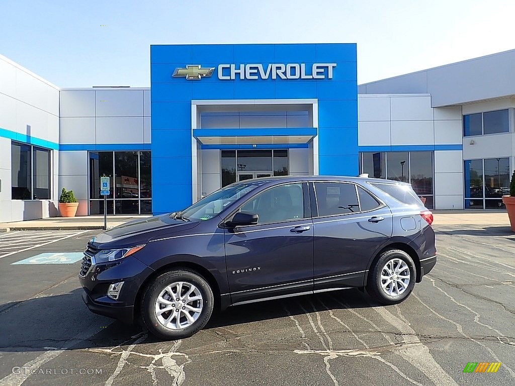 2019 Equinox LS - Storm Blue Metallic / Medium Ash Gray photo #1