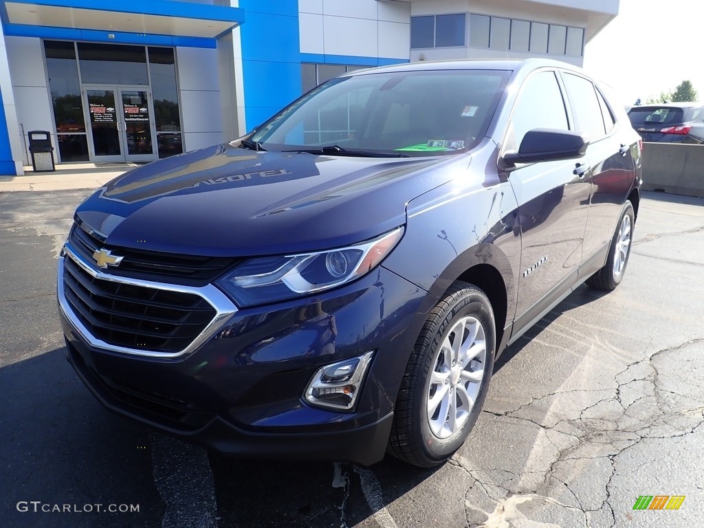 2019 Equinox LS - Storm Blue Metallic / Medium Ash Gray photo #2