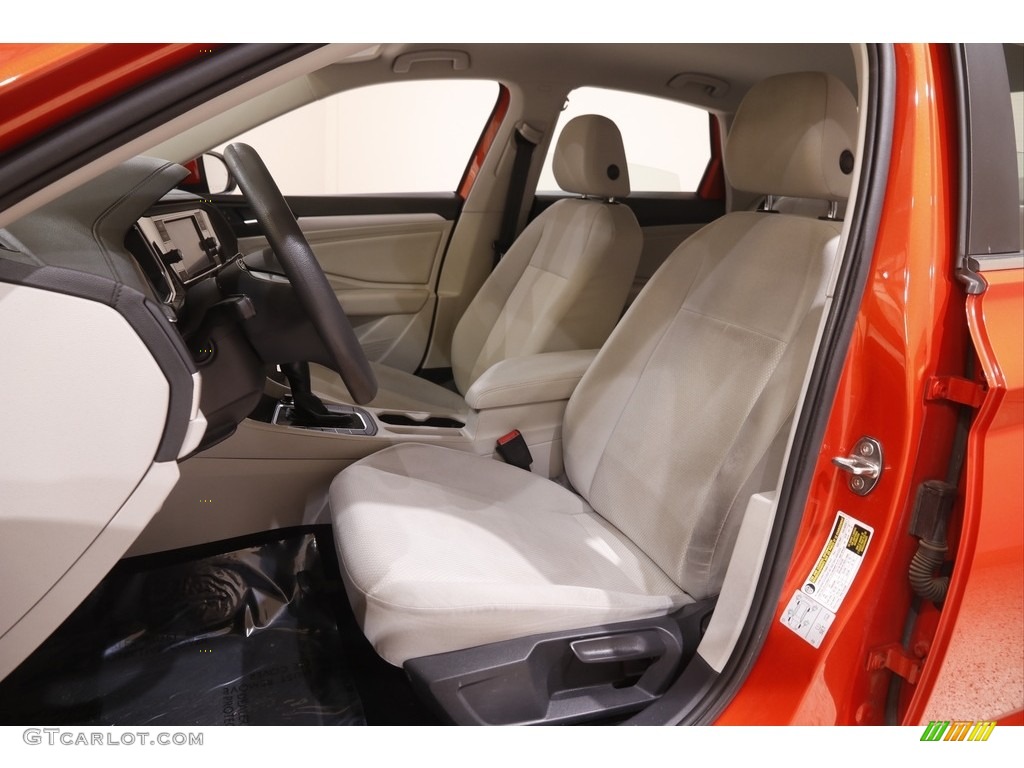2019 Jetta S - Habanero Orange / Storm Gray photo #5