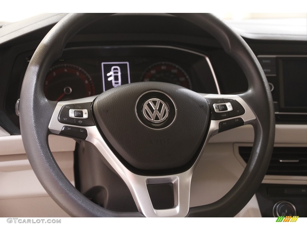 2019 Jetta S - Habanero Orange / Storm Gray photo #7