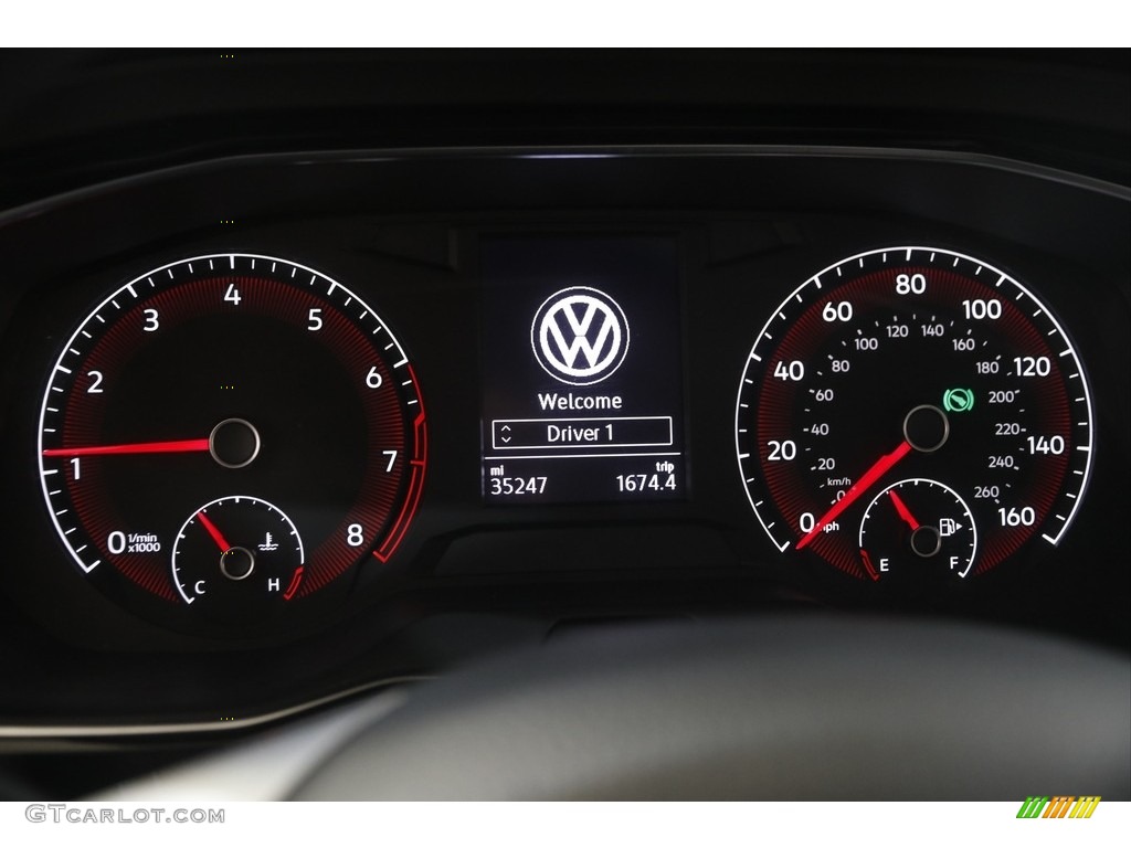 2019 Jetta S - Habanero Orange / Storm Gray photo #8