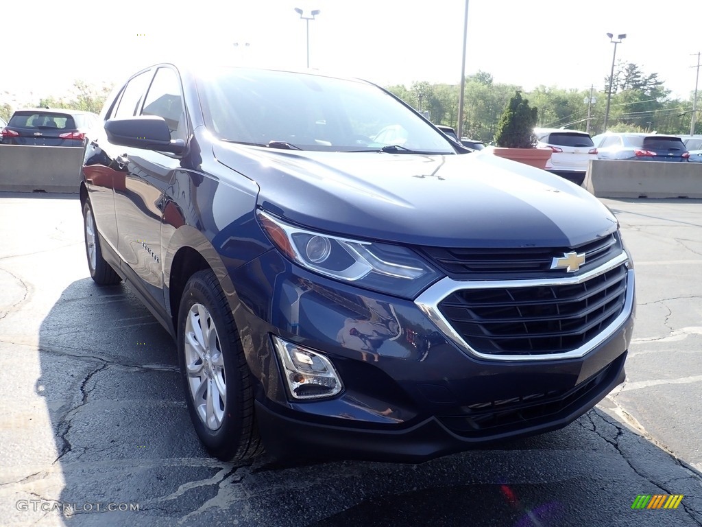 2019 Equinox LS - Storm Blue Metallic / Medium Ash Gray photo #12