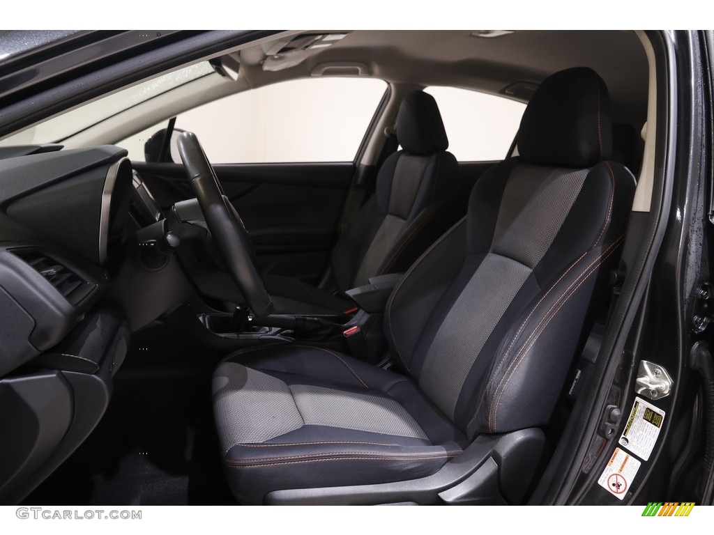 2019 Crosstrek 2.0i Premium - Dark Gray Metallic / Black photo #5