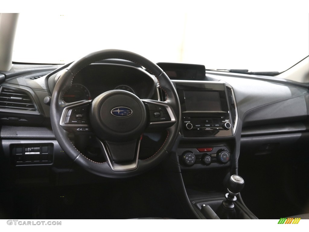 2019 Crosstrek 2.0i Premium - Dark Gray Metallic / Black photo #6