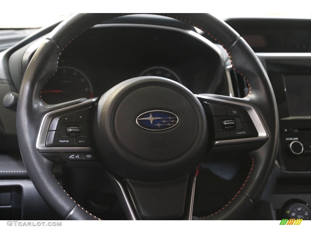 2019 Crosstrek 2.0i Premium - Dark Gray Metallic / Black photo #7