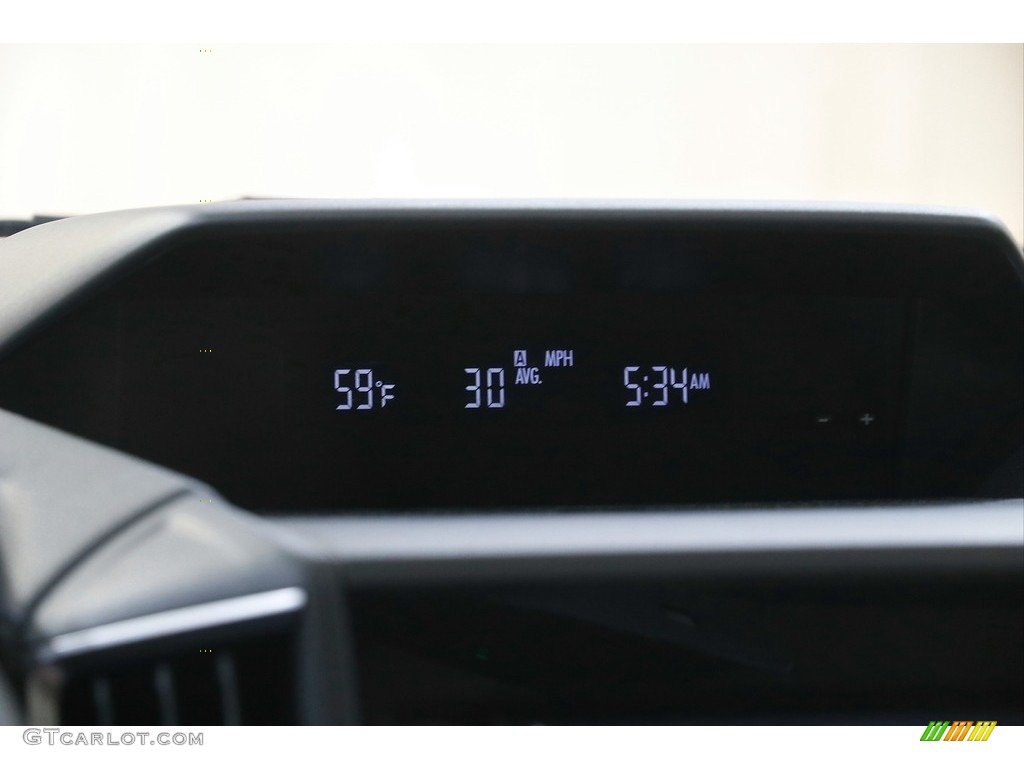 2019 Crosstrek 2.0i Premium - Dark Gray Metallic / Black photo #10