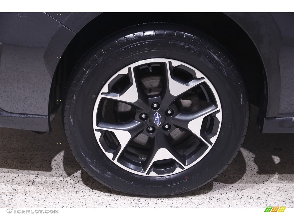 2019 Crosstrek 2.0i Premium - Dark Gray Metallic / Black photo #21