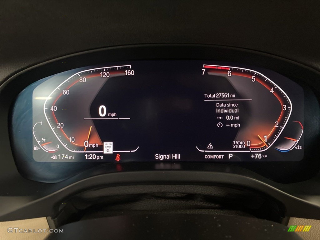 2020 X3 sDrive30i - Terra Brown Metallic / Canberra Beige/Black photo #20