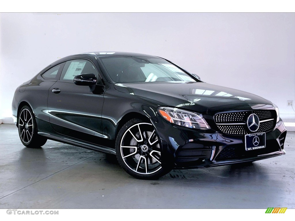 Black 2022 Mercedes-Benz C 300 Coupe Exterior Photo #144187356