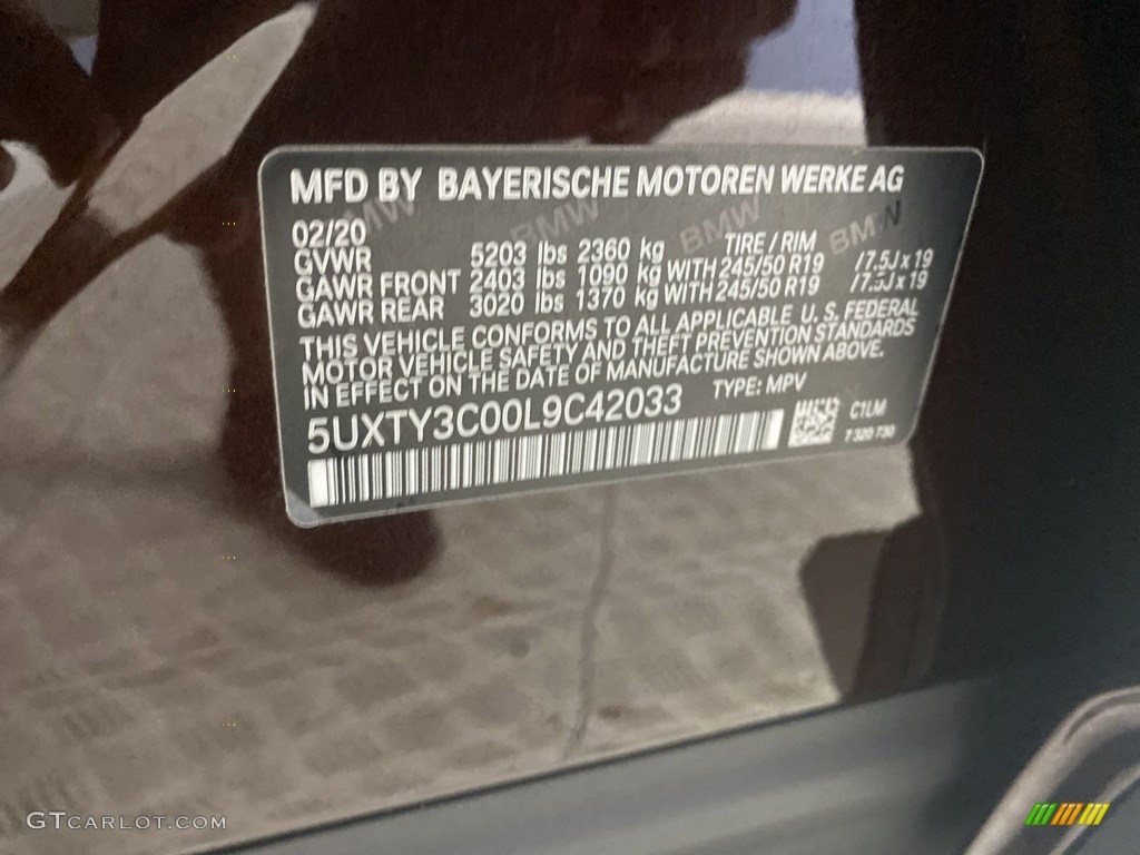 2020 X3 sDrive30i - Terra Brown Metallic / Canberra Beige/Black photo #36