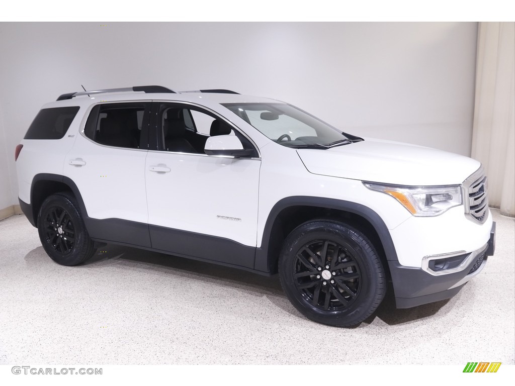 2018 Acadia SLT AWD - Summit White / Jet Black photo #1