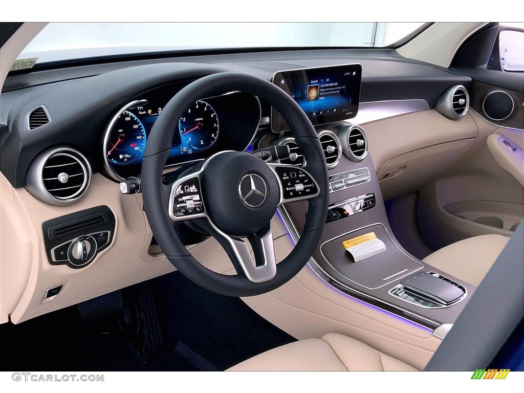 2022 Mercedes-Benz GLC 300 Silk Beige Dashboard Photo #144187860