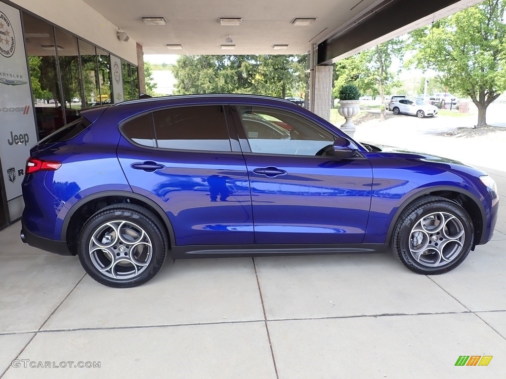 Anodized Blue Metallic 2022 Alfa Romeo Stelvio Sprint AWD Exterior Photo #144187983