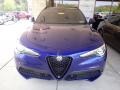 2022 Anodized Blue Metallic Alfa Romeo Stelvio Sprint AWD  photo #6