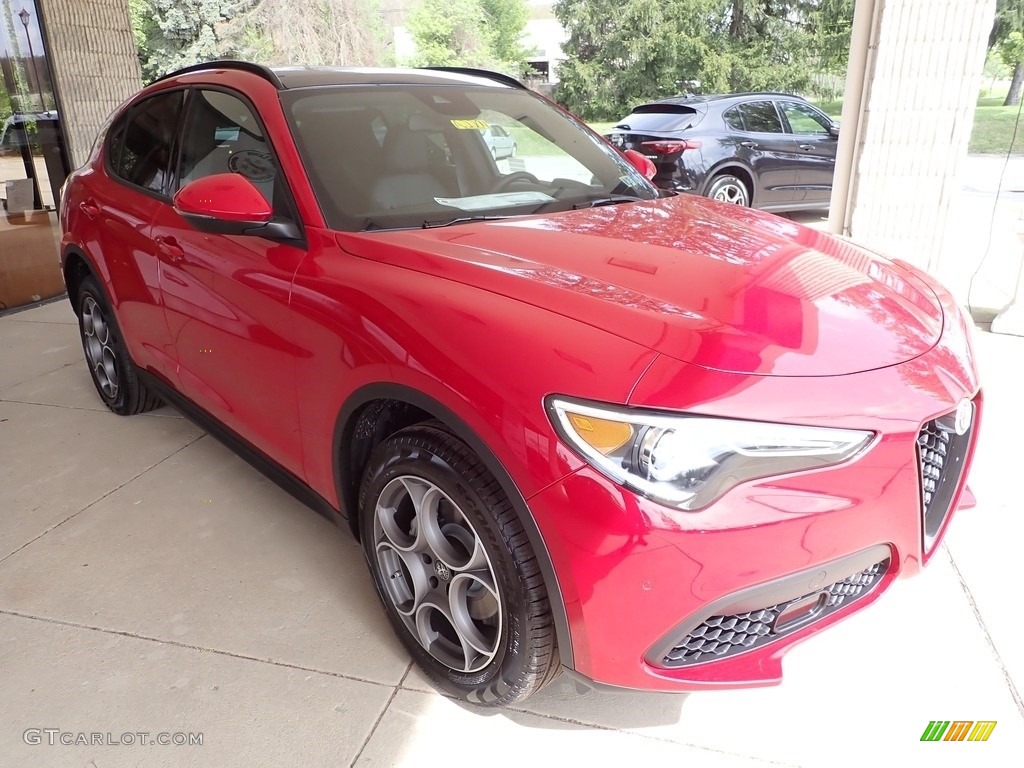 Alfa Rosso (Red) 2022 Alfa Romeo Stelvio Sprint AWD Exterior Photo #144188529