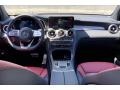 AMG Cranberry Red/Black Dashboard Photo for 2022 Mercedes-Benz GLC #144188733