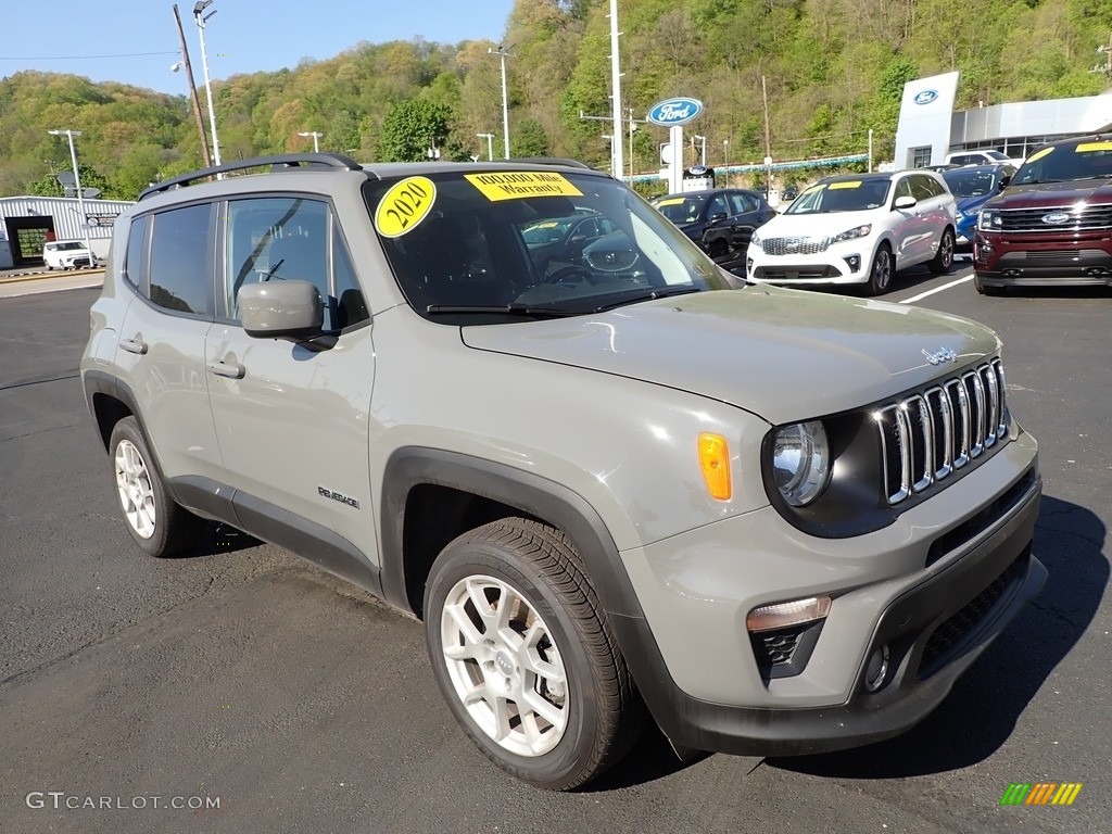 2020 Renegade Latitude 4x4 - Sting-Gray / Black photo #2