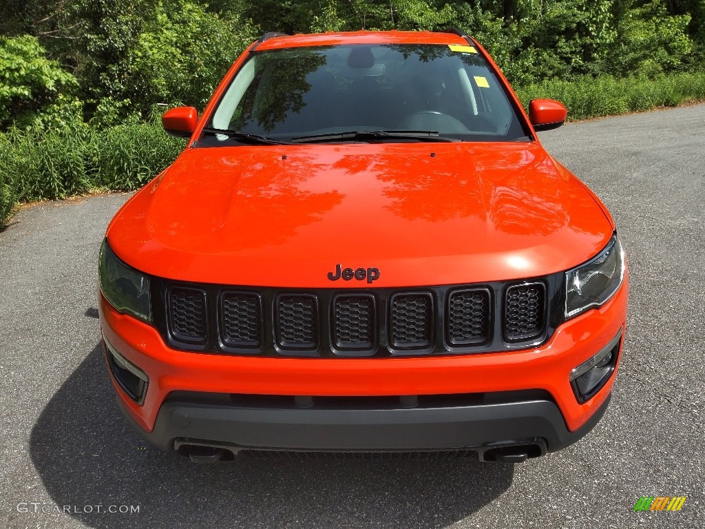 2020 Compass Sport 4x4 - Spitfire Orange / Black photo #3