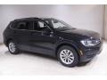 Deep Black Pearl 2019 Volkswagen Tiguan SE 4MOTION