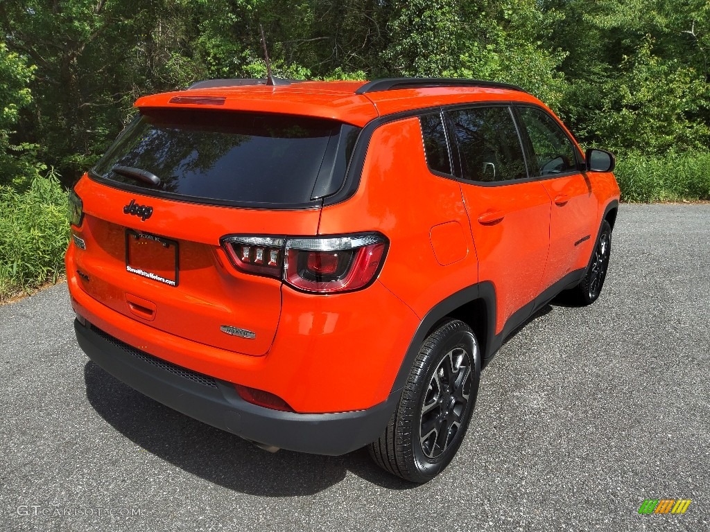 2020 Compass Sport 4x4 - Spitfire Orange / Black photo #7