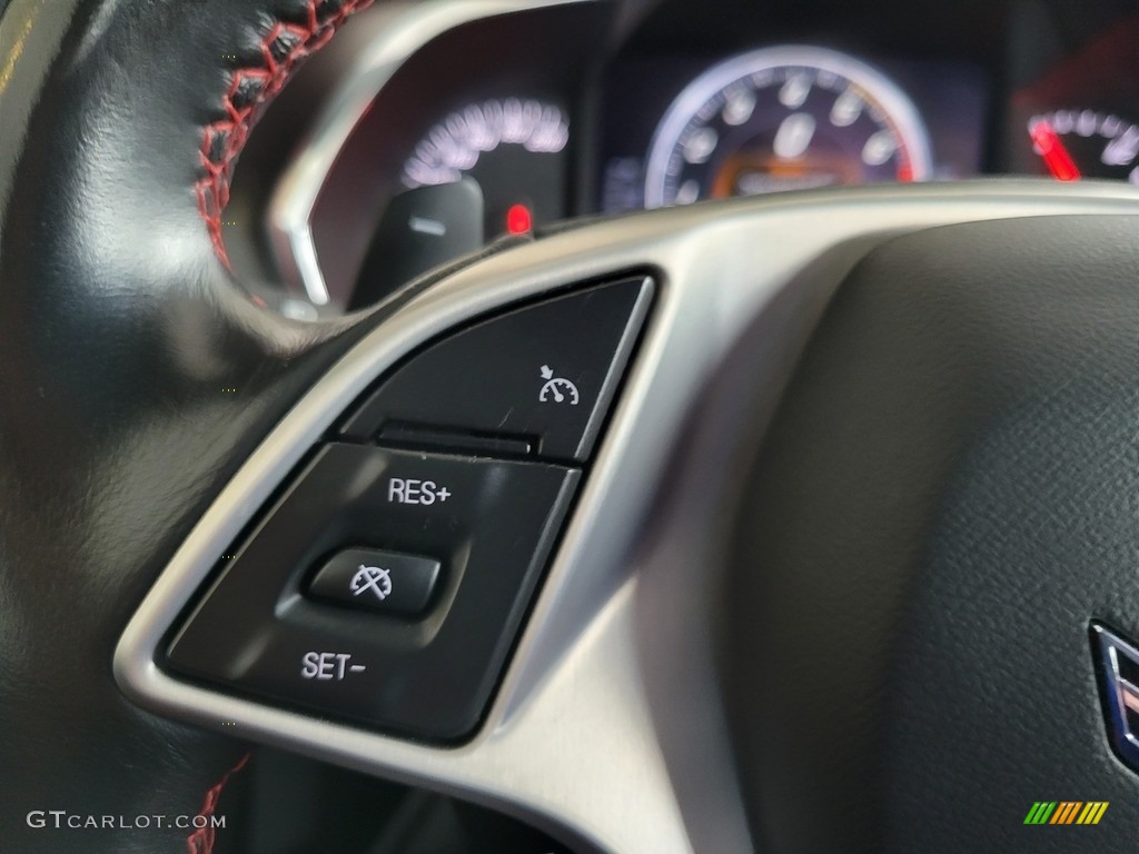 2015 Corvette Stingray Coupe Z51 - Laguna Blue Tintcoat / Adrenaline Red photo #17