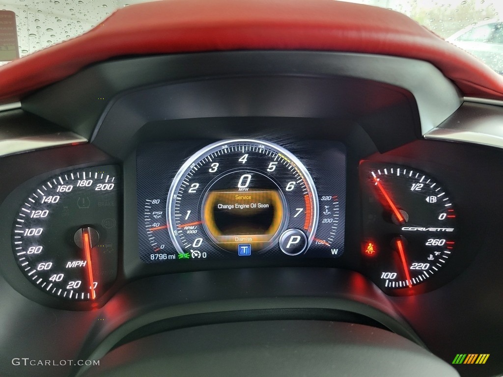 2015 Corvette Stingray Coupe Z51 - Laguna Blue Tintcoat / Adrenaline Red photo #19