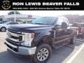 Agate Black 2021 Ford F350 Super Duty XLT SuperCab 4x4