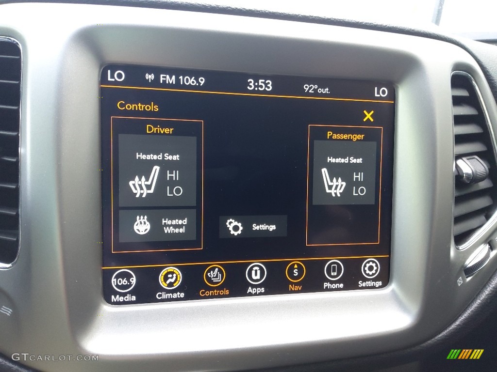 2020 Compass Sport 4x4 - Spitfire Orange / Black photo #25