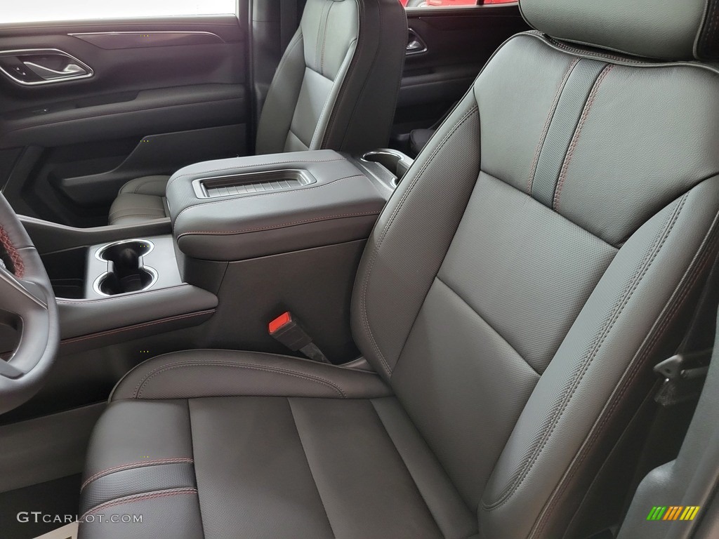 Jet Black/­Victory Red Interior 2022 Chevrolet Tahoe RST 4WD Photo #144190071