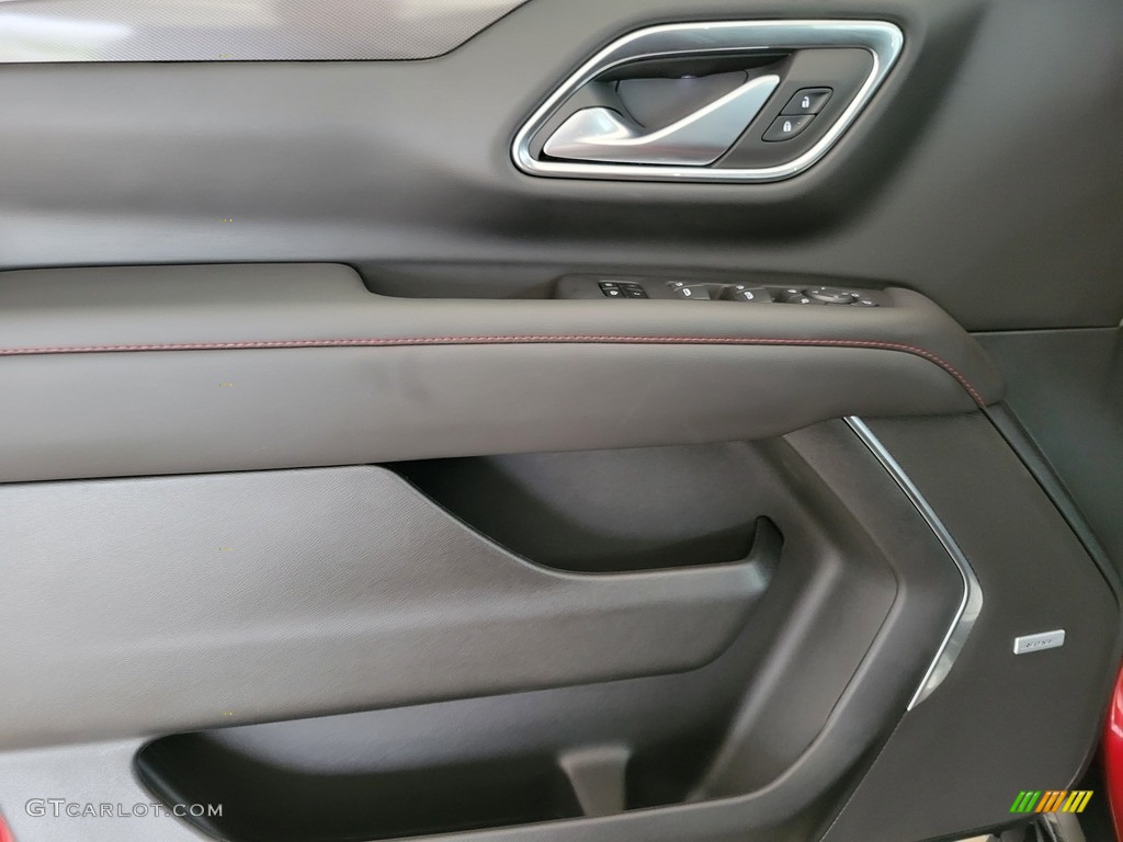 2022 Chevrolet Tahoe RST 4WD Jet Black/­Victory Red Door Panel Photo #144190218