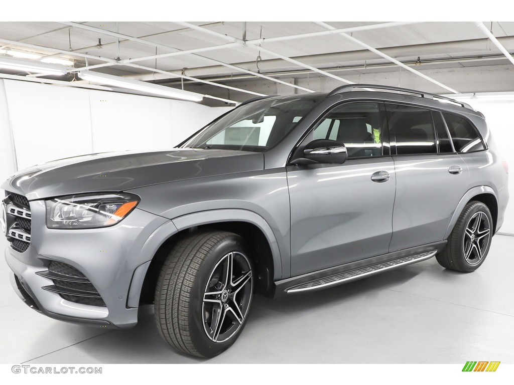 2022 GLS 450 4Matic - Selenite Grey Metallic / Black photo #7