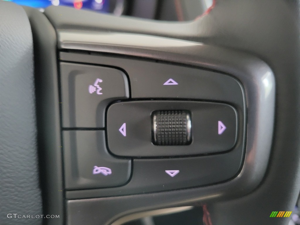 2022 Chevrolet Tahoe RST 4WD Jet Black/­Victory Red Steering Wheel Photo #144190332