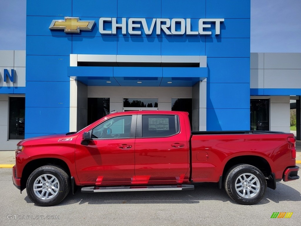 Cherry Red Tintcoat 2022 Chevrolet Silverado 1500 Limited RST Crew Cab 4x4 Exterior Photo #144190488