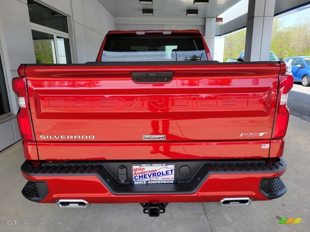 2022 Silverado 1500 Limited RST Crew Cab 4x4 - Cherry Red Tintcoat / Gideon/­Very Dark Atmosphere photo #5