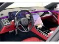 Carmine Red/Black 2022 Mercedes-Benz S 500 4Matic Sedan Interior Color