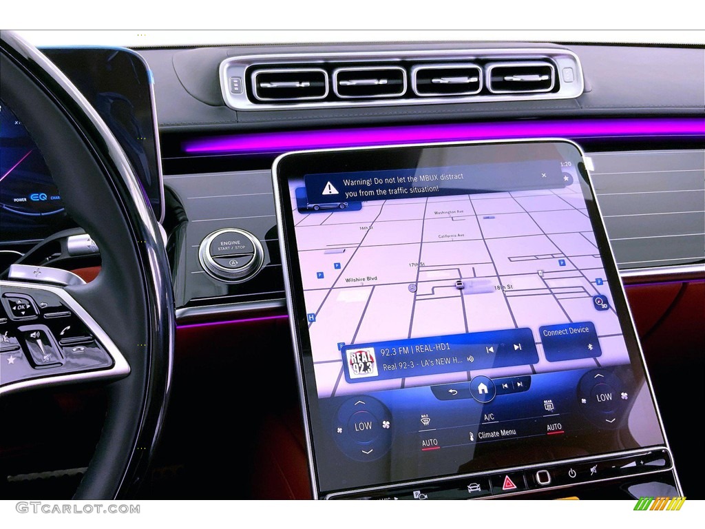 2022 Mercedes-Benz S 500 4Matic Sedan Navigation Photo #144190779